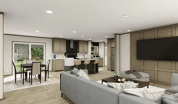 Clayton Snowcap Living room view