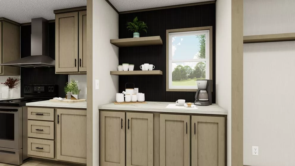 Clayton Mariner Kitchen coffee bar