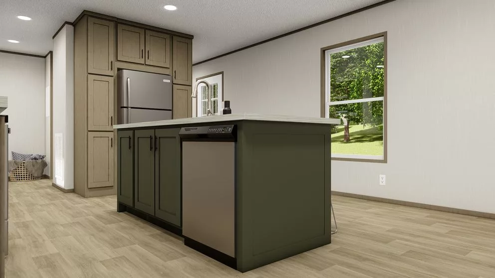 Clayton Mariner Kitchen dishwasher island