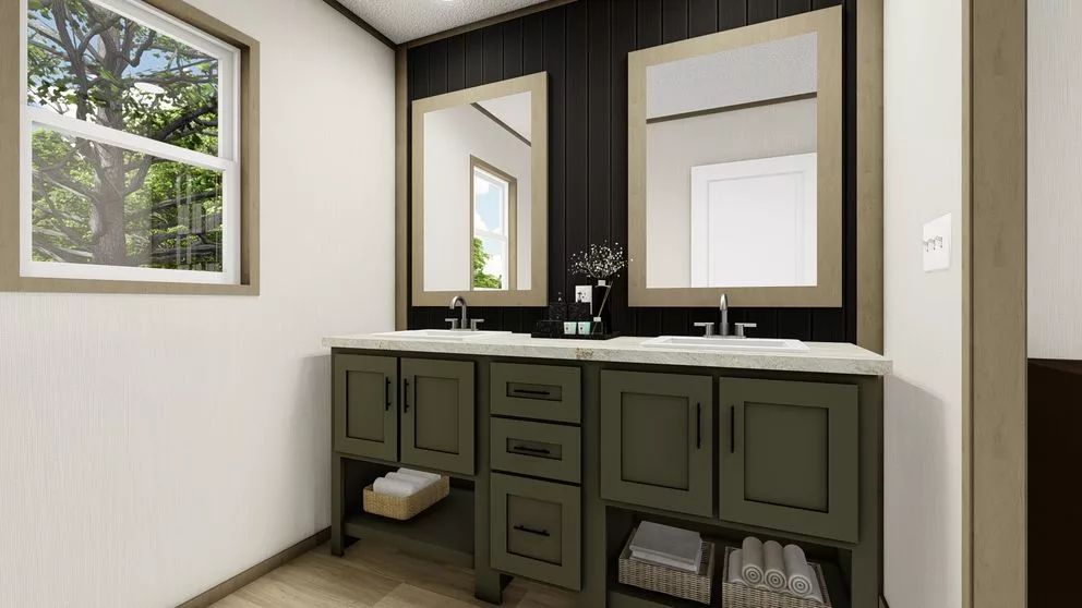 Clayton Mariner master bath double vanity