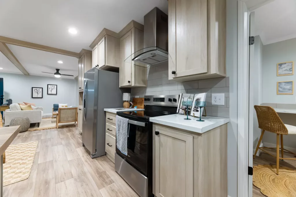 Pegasus kitchen to Living room