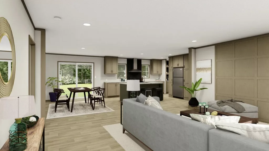 Kitchen- Living room