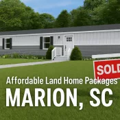 Affordable Land Home Packages – Marion, SC