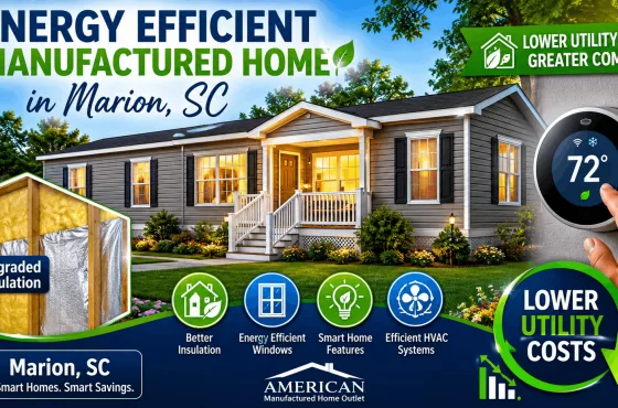 Manufactured Home Energy Savings in Marion SC: Smart Ways to Lower Utility Costs Year-Round