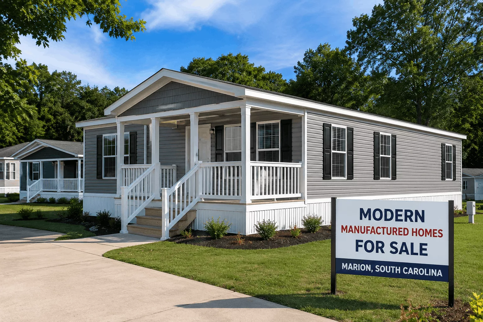 modern manufactured homes for sale in Marion South Carolina
