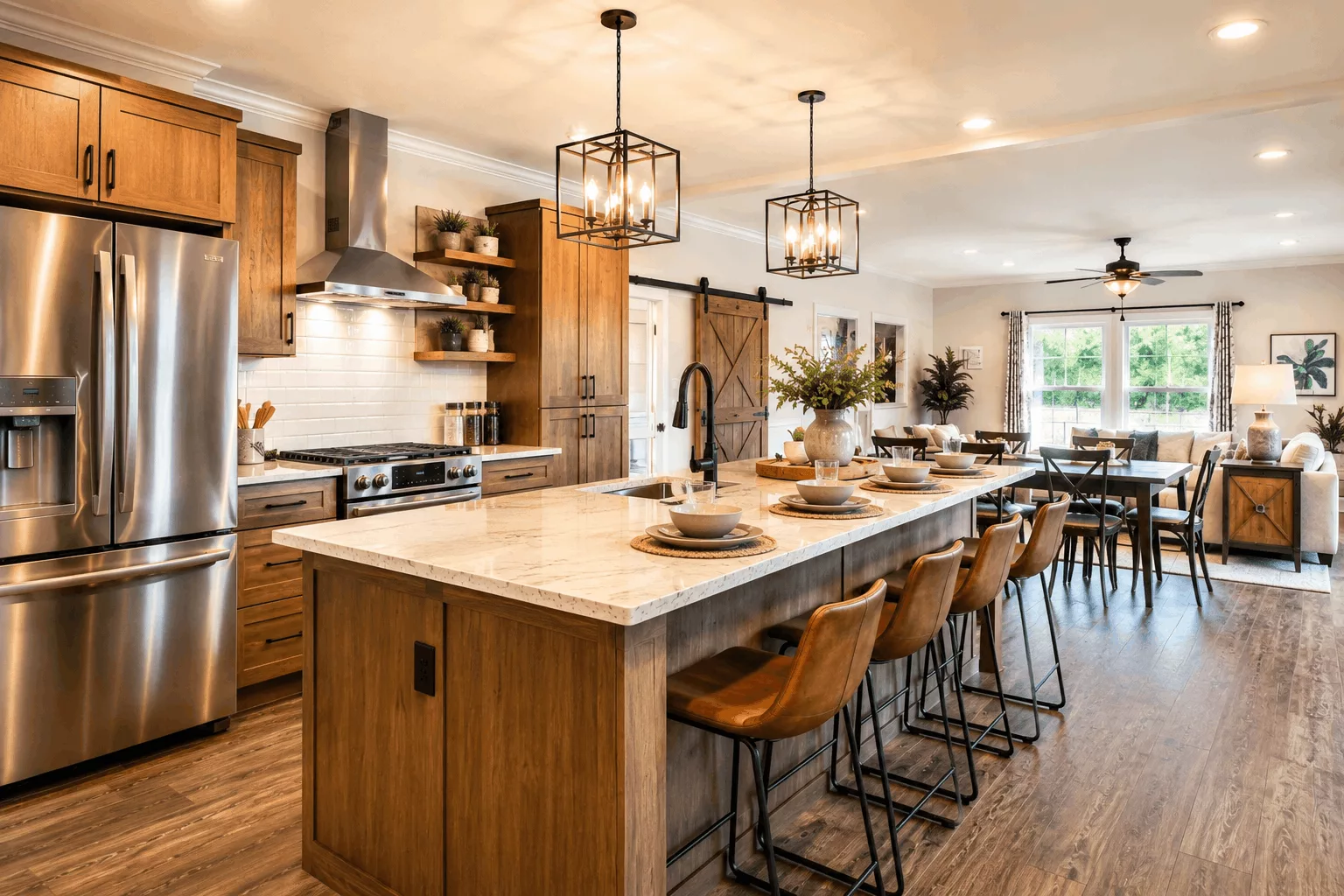 Large manufactured home designed for multi-generational living in Marion SC Internal placement: After Introduction