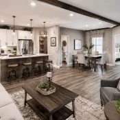 Open-concept manufactured home floor plan in Marion SC